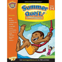 Livre numérique : American Education Publishing� --  Summer QuestMD 704358-EB, 3e à 4e année-Vous recevrez deux courriels : le premier confirmant la totalité de votre commande et le second comportant un lien de téléchargement. Vous pourrez utiliser le lien de téléchargement immédiatement ou plus tard, comme vous le voulez.