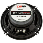 DS18 – Haut-parleurs d'automobile coaxiaux 4 voies de la série Select, 6,5 po, paire, 200 watts-Cote de puissance : Max 200 watts, RMS 50 watts