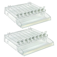 Azar - 8 Diviseur de compartiment Bac Cosmetic Play - clair - Paquet de 2-Vendu en paquets de: 2