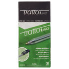 Tratto - Stylo à bille - pointe moyenne - noir - paquet de 50-Stylo à bille