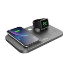 Veho - Station de charge multiple sans fil DS-7 Qi - Gris-Conception compacte et pliable, idéale pour la maison, les affaires ou les voyages