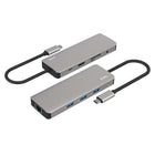 JCPal-Hub USB-C USB-C 9 ports, USB-C vers HDMI, USB-C PD, 3 x USB3.1, Ethernet, lecteur des cartes SD et microSD-3 ports USB 3.1 haute vitesse
