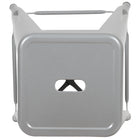Flash Furniture Tabouret De Bar 24" - Empilable-Argent - Paquet De 4 (4ET3132024SVR)-Quantité de pile: 10