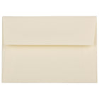 JAM Paper Enveloppes à livrets Strathmore au fini vélin avec fermeture gommée, 3 5/8 x 5 1/8 po, ivoire, paquet de 1000-Ivoire