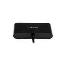 StarTech - Concentrateur USB 3.0, 4 ports, USB-C à 4 x USB-A (HB30C4AB)-Alimentation par bus USB permettant de fonctionner avec les appareils les plus communs, sans besoin d'alimentation externe dans la plupart des cas