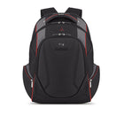 Solo - Sac à dos Active pour ordinateur portable 17,3" - Noir/Rouge-Couleur et matériau : noir/rouge, polyester