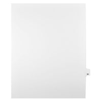 Mark Maker – Onglets séparateurs juridiques blancs, 1/25 onglets, format lettre, sans trous, numéro 94, 25/paquet-Onglets séparateurs blancs, 1/25 onglets