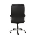 Brassex - Chaise de bureau executif Elius, noir-Accoudoirs incurvés et mécanisme d’inclinaison pratique favorisant un bon alignement