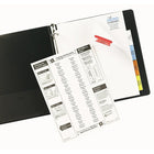 Avery® – Intercalaires très larges Big Tab™insérables pour jet d'encre et laser,  9  x 11 po - 5 onglets - paq./1 - multicolore-Onglets multicolores, intercalaires papier