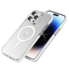 General Supply Goods + Co iPhone 14 Pro Max étui anti-chocs avec MagSafe - Transparent-Compatible avec la recharge sans fil et MagSafe