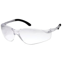 SenTec – Lunettes de sécurité - branches aux extrémités caoutchoutées - verres transparents antibuée - 12/paquet-Structure enveloppante très légère pour hommes et pour femmes,