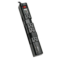 Tripp Lite – Limiteur de surtension 1080 joules à 6 prises-6 prises pivotantes