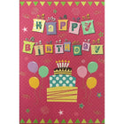 Rosedale – Cartes de souhaits et enveloppes, Happy Birthday, 5 x 7 po, 12/paquet (15705)-Imprimé sur du papier cartonné non couché de haute qualité