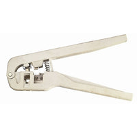 HVTools – Outil de sertissage pour téléphone, 11 x 4 x 2 po, blanc-L’outil de sertissage pour téléphone de HVTools est parfait pour tous vos besoins de réparations de câbles téléphoniques