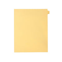 Mark Maker – Onglets séparateurs juridiques beiges, 1/26 onglets, format lettre, sans trous, lettre A, 25/paquet-Onglets séparateurs beiges, 1/26 onglets