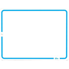 Hilroy - Tableau effaçable à sec d'apprentissage de l'heure, 9 po x 12 po-9 po x 12 po