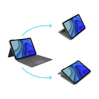 Logitech - Folio Touch pour iPad Pro 11 pouces (1re, 2e et 3e génération) - Graphite-Alimentation et couplage en un seul clic : le Folio Touch se connecte instantanément à l’iPad via le Smart Connector et s'alimente directement depuis l'iPad. Il n'a jamais besoin d'être rechargé