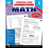 Livre numérique : Carson Dellosa - Common Core Connections Math, 104603-EB, 2e année-Vous recevrez deux courriels : le premier confirmant la totalité de votre commande et le second comportant un lien de téléchargement. Vous pourrez utiliser le lien de téléchargement immédiatement ou plus tard, comme vous le voulez.