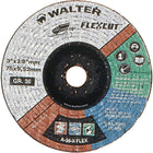 Walter Surface Technologies - Meules À Moyeu Déporté Flexcut, paquet de 6-Matériau abrasif Oxyde d'aluminium