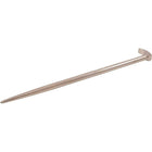 Gray Tools – Levier à tête arrondie de 20 po, tige ronde de 1/2 po, fini plaqué nickel-Taille de la tige (pouces) : 5/8 po