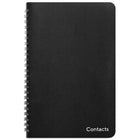 Staples - Carnet d'adresses - 5 po l x 8 po H - noir - bilingue-Gardez vos contacts avec ce carnet d'adresses noir de 5 x 8 po de Staples/Bureau en Gros