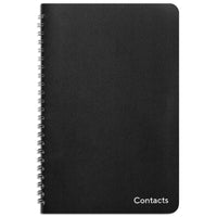 Staples - Carnet d'adresses - 5 po l x 8 po H - noir - bilingue-Gardez vos contacts avec ce carnet d'adresses noir de 5 x 8 po de Staples/Bureau en Gros