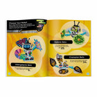 LEGO - Livres à Construire et à Coller: Robots - 52 Pièces-Comprend 4 pages d'autocollants durables, 2 pages d'éléments en papier découpé et des pages de coloriage et d'activités.