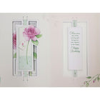 Rosedale – Cartes de souhaits et enveloppes, Birthday Thoughts Just For You, 5 1/2 x 8 po, 12/paquet (15718)-Cartes de souhaits de qualité comparable à celles qu’on retrouve dans un magasin spécialisé