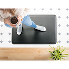 WeatherTech - Tapis anti-fatigue ComfortMat - Fibre de carbone - Noir-Noir
