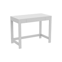 Safdie & Co. 39L Bureau - Blanc 1 Compact Tirroir-Bureau spacieux pour un ordinateur portable, une lampe et des articles essentiels. Cet article peut être utilisé comme: bureau, table d'ordinateur, table de jeu et plus encore.