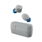 Skullcandy - Écouteurs boutons 100 % sans fil à isolation sonore Jib 2 - Gris/Bleu-Sans fil total via Bluetooth 5.2