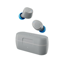 Skullcandy - Écouteurs boutons 100 % sans fil à isolation sonore Jib 2 - Gris/Bleu-Sans fil total via Bluetooth 5.2
