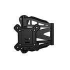 Futech – Supports muraux pour téléviseur TVW004, 8 po x 8 po x 2 po, noir-Degré d’inclinaison de - 40 à + 40 degrés