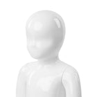 Can-Bramar - RP Kid Abstract Fiberglass Mannequins Set - Blanc Brillant - Paquet de 3-Mannequin de bébé en position assise (RPK-3) : Hauteur : 18,5 po (47 cm), Épaules : 25 ½ po (68,4 cm). Poitrine : 18 po (45,7 cm), Taille : 19 4/16 po (48,9 cm).