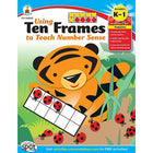 Livre numérique : Carson Dellosa - Using Ten Frames to Teach Number Sense, 104535-EB, maternelle - 1re année-Vous recevrez deux courriels : le premier confirmant la totalité de votre commande et le second comportant un lien de téléchargement. Vous pourrez utiliser le lien de téléchargement immédiatement ou plus tard, comme vous le voulez.