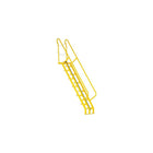 Vestil – Escalier à pas alternés, 12 marches, acier (ATS-7-68)-Matériau : Acier