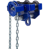 Gray Tools â€“ Chariot engrenage à capacité de lever 1 tonne, chaîne de 8,2 pi-Capacité de levage (tonnes) : 1,0