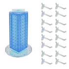 Azar - Tour de cheville interlock avec base et crochets tournants - 4 po x 4 po x 12 po - bleu-Vendu en multiples de: 1