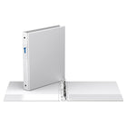 Reliure Essential de Davis Group, 1.0 po anneau rond, blanc-Anneau rond standard 1 po