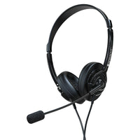 Spracht - ZuM Casque binaural stéréo 3,5/2,5 mm-Confortable et robuste, avec bandeau rétractable