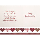 Rosedale Gold - Cartes de souhaits/Enveloppes - Joyeuse St-Valentin Amour - 5-1/2 po x 8 po - paquet de 6-Avec fini scintillant et métallique