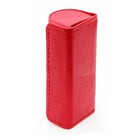 Designer Ashlin Étui pour rouge à lèvres Skylar, miroir silicone de vache Toscane Rouge-3