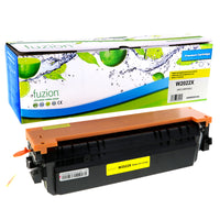 fuzion - HP 414X (W2022X) Cartouche De Toner Compatible - Haut Rendement - Jaune-Couleur d'encre: Jaune