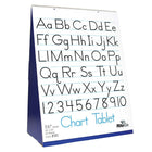 Flipside Flip Chart Stand à reliure spirale, 24"L x 33"H x 14"P, avec tablette ligné 1,5"-Le support garde les cartes visibles et en bon état