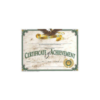 Flipside - Certificat de réussite, bordure verte, 8 1/2 x 11 po, paquet de 90-Dimensions : 8 1/2 long. x 11 larg. (po)