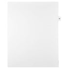 Mark Maker – Onglets séparateurs juridiques blancs, 1/15 onglets, format lettre, sans trous, numéro 94, 25/paquet-Onglets séparateurs blancs, 1/15 onglets
