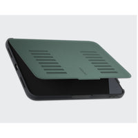 Étui folio magnétique avec support Zugu pour iPad mini 7e génération (A17 Pro) et iPad mini 6e génération 8,3" (2021) - Vert (pin)-etui folio magnetique