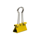 JAM PaperMD – Petites pinces relieuses, 3/4 po (19 mm), jaune, 125/paquet-125 par paquet