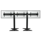 TygerClaw – Support mobile pour téléviseur de 30 à 60 po, 130,6 x 37,4 x 64,8 po, noir-3 supports mobiles pour téléviseur