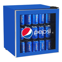 Pepsi - Refrigerateur compact de 1.8 pi3 - Bleu-Capacite de 1.8 pied cube